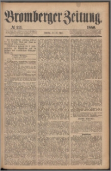 Bromberger Zeitung, 1880, nr 111