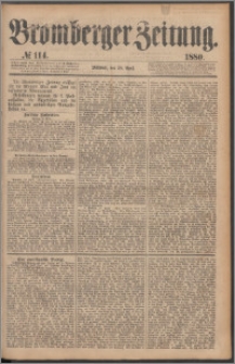 Bromberger Zeitung, 1880, nr 114