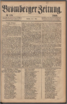 Bromberger Zeitung, 1880, nr 118
