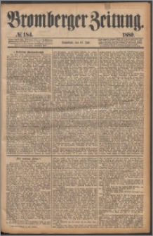 Bromberger Zeitung, 1880, nr 184
