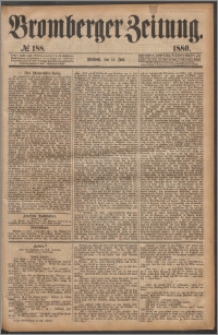 Bromberger Zeitung, 1880, nr 188