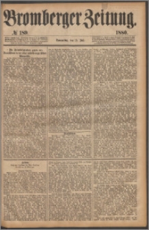 Bromberger Zeitung, 1880, nr 189