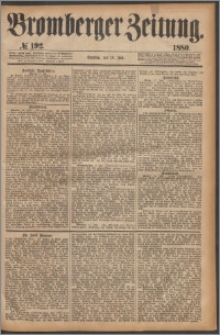 Bromberger Zeitung, 1880, nr 192