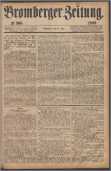 Bromberger Zeitung, 1880, nr 205