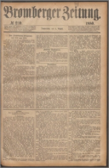 Bromberger Zeitung, 1880, nr 210