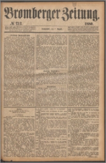Bromberger Zeitung, 1880, nr 212
