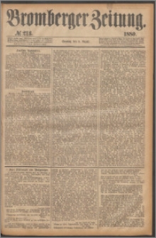 Bromberger Zeitung, 1880, nr 213