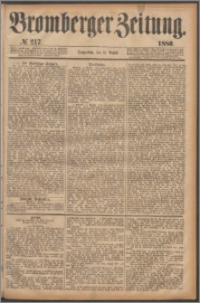 Bromberger Zeitung, 1880, nr 217