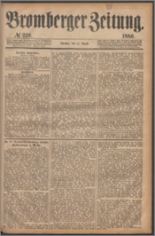 Bromberger Zeitung, 1880, nr 220