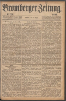 Bromberger Zeitung, 1880, nr 223