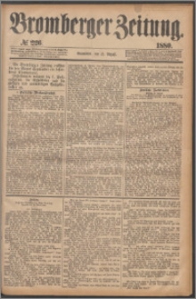 Bromberger Zeitung, 1880, nr 226