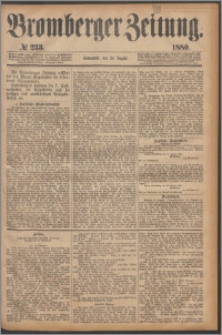 Bromberger Zeitung, 1880, nr 233
