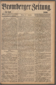 Bromberger Zeitung, 1880, nr 242