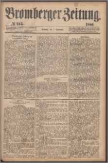 Bromberger Zeitung, 1880, nr 243