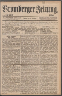 Bromberger Zeitung, 1880, nr 262