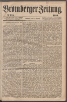 Bromberger Zeitung, 1880, nr 315