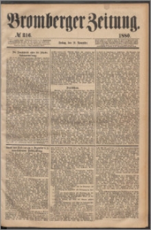 Bromberger Zeitung, 1880, nr 316