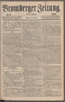 Bromberger Zeitung, 1881, nr 6
