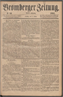 Bromberger Zeitung, 1881, nr 10