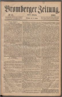 Bromberger Zeitung, 1881, nr 11