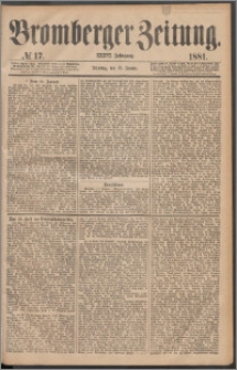 Bromberger Zeitung, 1881, nr 17