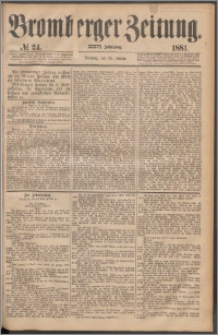 Bromberger Zeitung, 1881, nr 24