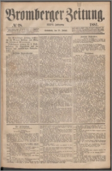 Bromberger Zeitung, 1881, nr 28