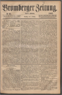 Bromberger Zeitung, 1881, nr 31