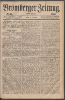 Bromberger Zeitung, 1881, nr 34