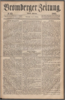 Bromberger Zeitung, 1881, nr 35
