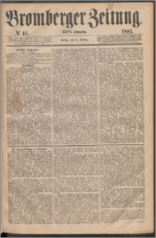 Bromberger Zeitung, 1881, nr 41