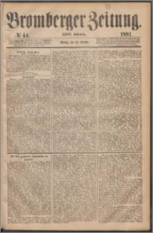 Bromberger Zeitung, 1881, nr 44