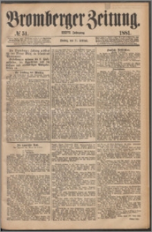 Bromberger Zeitung, 1881, nr 51