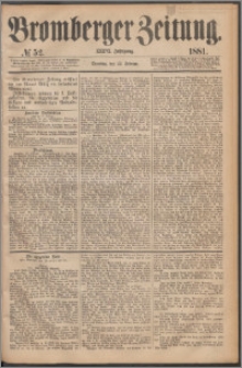 Bromberger Zeitung, 1881, nr 52
