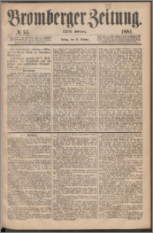 Bromberger Zeitung, 1881, nr 55