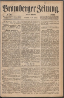 Bromberger Zeitung, 1881, nr 56