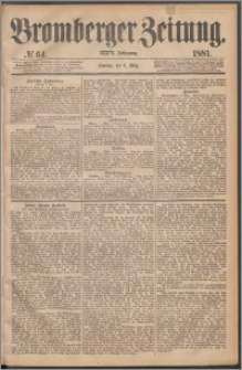 Bromberger Zeitung, 1881, nr 64