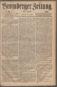 Bromberger Zeitung, 1881, nr 68