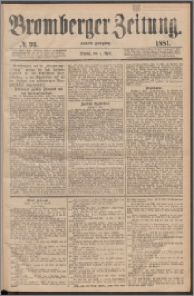 Bromberger Zeitung, 1881, nr 93