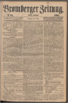 Bromberger Zeitung, 1881, nr 94