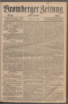 Bromberger Zeitung, 1881, nr 97