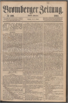 Bromberger Zeitung, 1881, nr 100