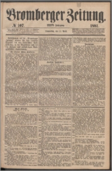 Bromberger Zeitung, 1881, nr 107