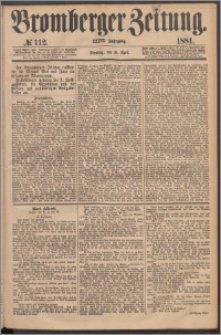 Bromberger Zeitung, 1881, nr 112