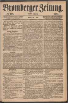 Bromberger Zeitung, 1881, nr 118