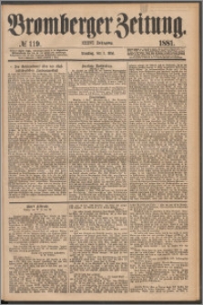 Bromberger Zeitung, 1881, nr 119