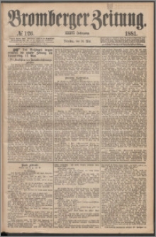 Bromberger Zeitung, 1881, nr 126