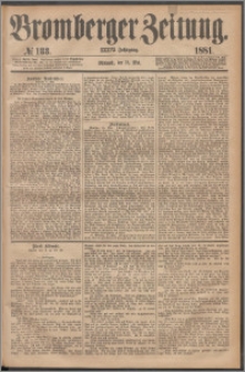 Bromberger Zeitung, 1881, nr 133