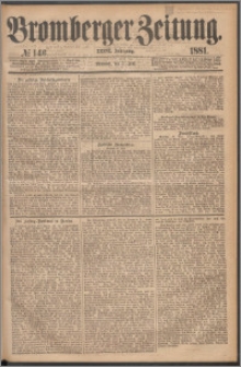 Bromberger Zeitung, 1881, nr 146