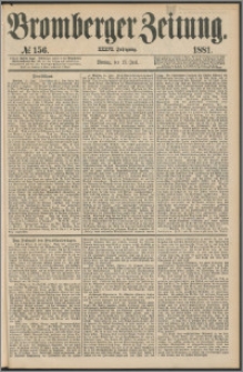 Bromberger Zeitung, 1881, nr 156
